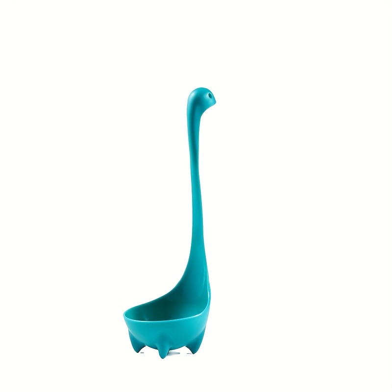 2Pcs Cute Useful Nessie Soup Ladle Loch Ness Design Upright Spoon