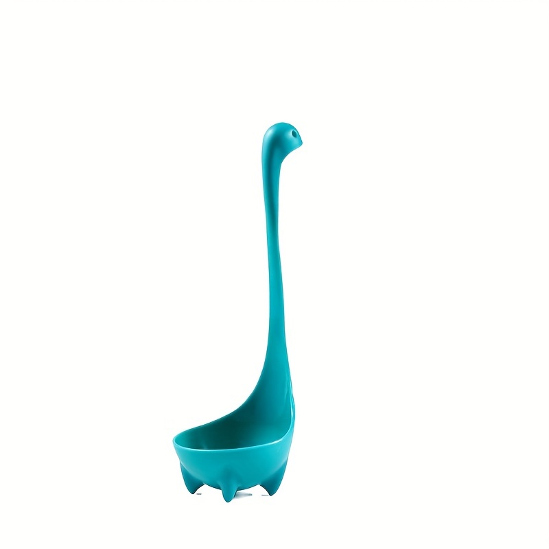 Creative Long Handle Nessie Soup Ladle Loch Ness Monster Upright