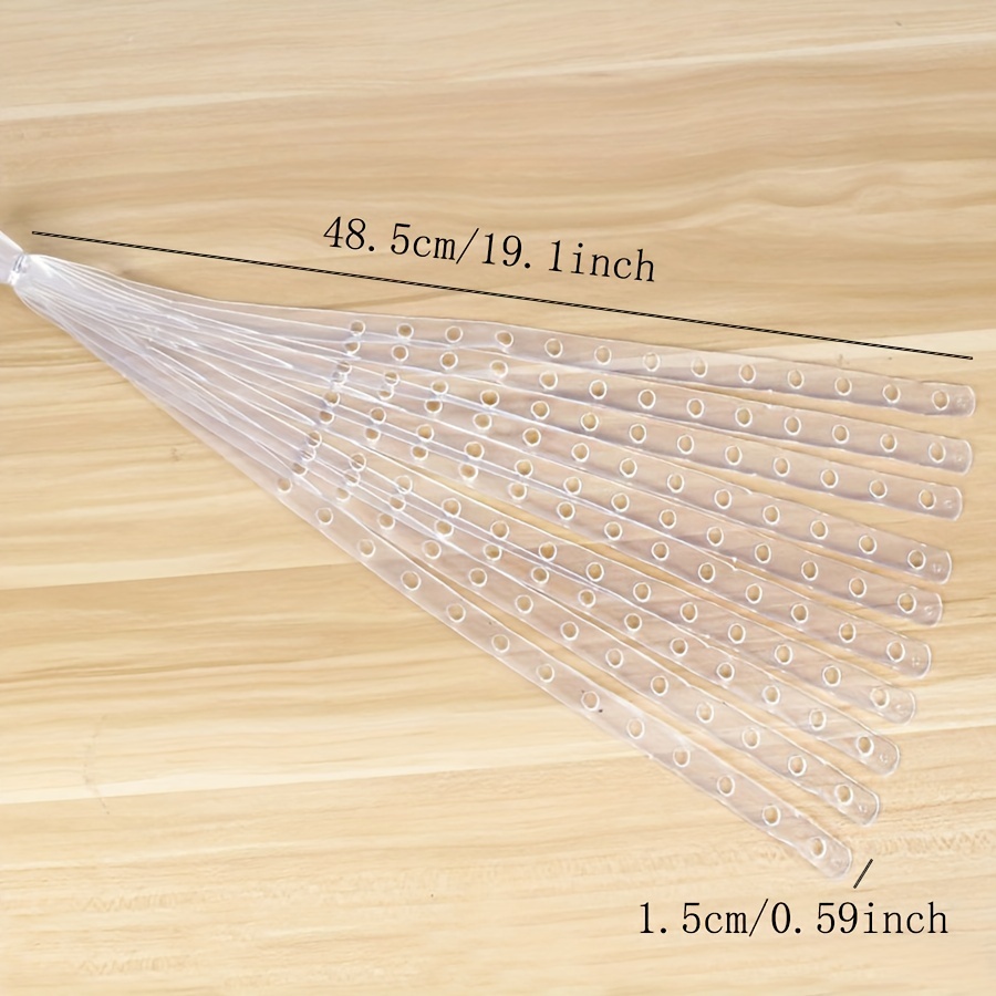 Children's Clear Plastic Dress Hanger - 10