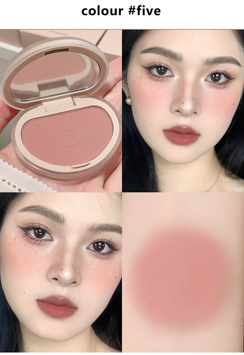 Poudre Miel Visage Texture Crémeuse Légère Non Sèche Blush - Temu France