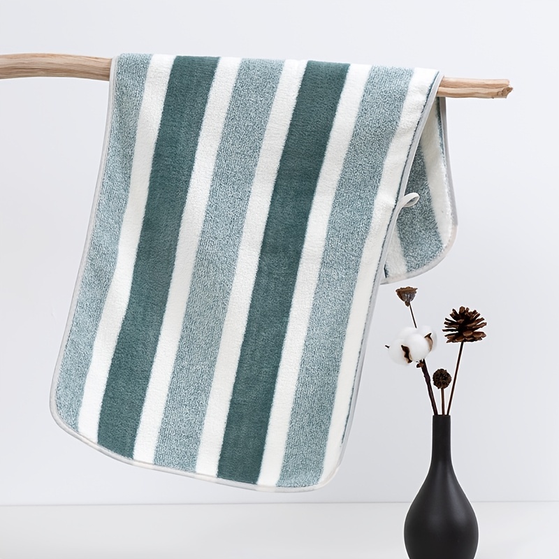 Set of 2 Striped Cotton Tea Towels - 29.5