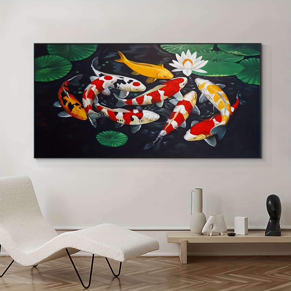 Koi Fish Painting - Temu