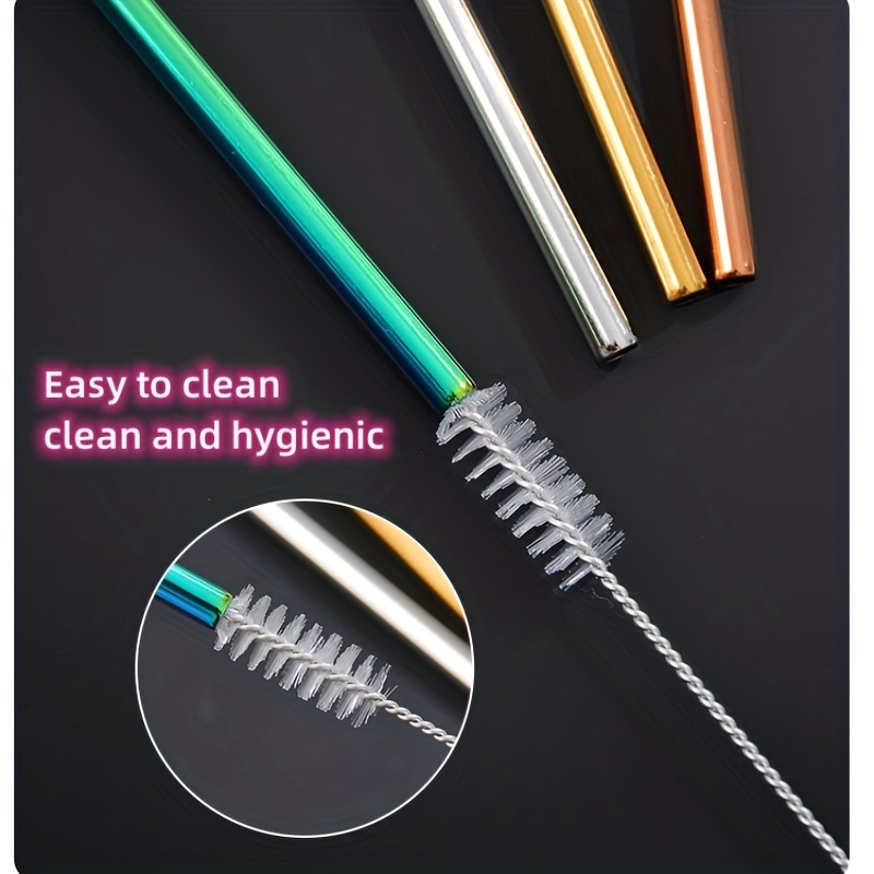 304 Stainless Steel Straws Anti Lip Wrinkle Straws Anti - Temu