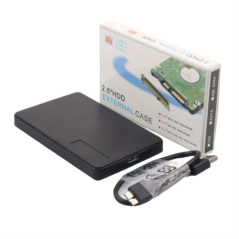 Boîtier De Disque Dur Externe SATA USB 3.0 Boîtier De Disque - Temu Canada