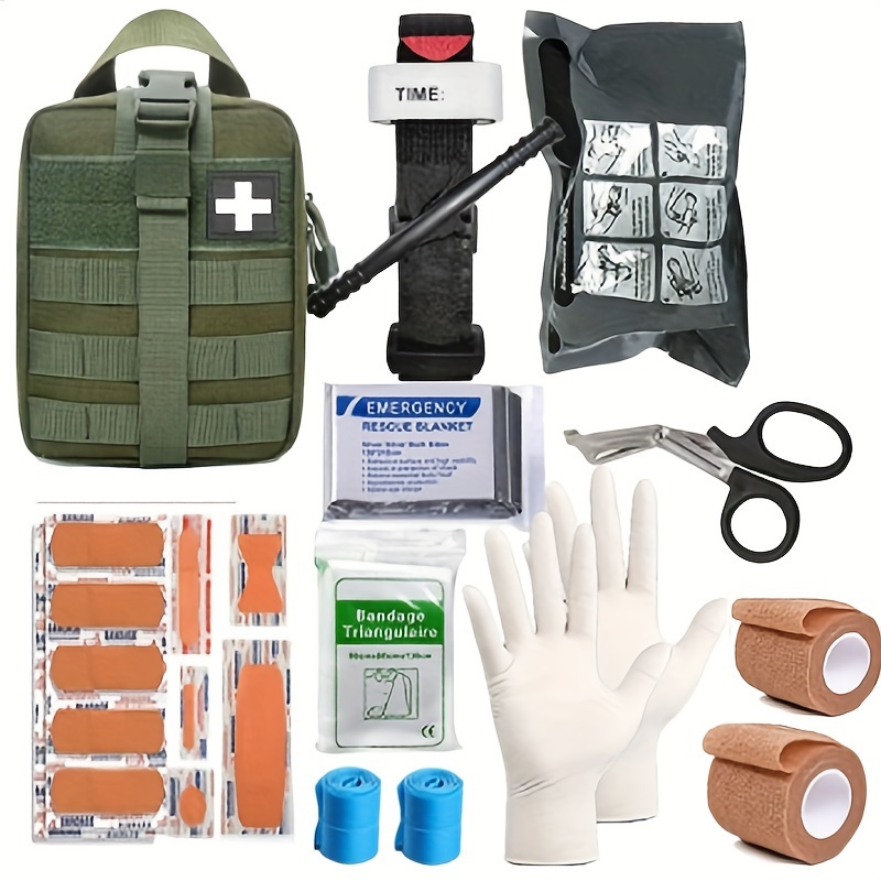 Notfall-Survival-Kit Und Erste-Hilfe-Kit, 142-teilige