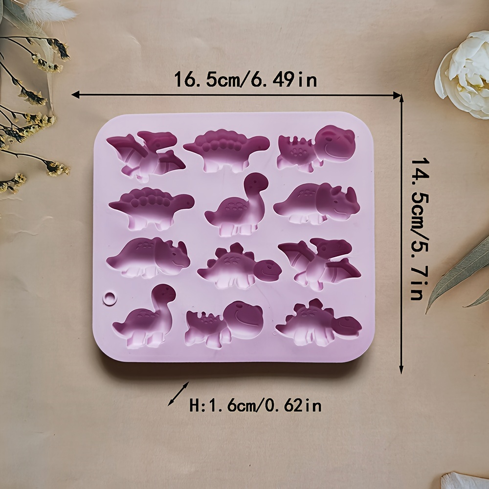 12 Even Chocolate Mold Silicone Mold Fondant Molds DIY Candy Mould