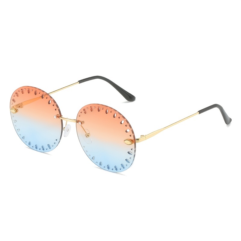 The Party Aviator Sunglasses Studded Metal