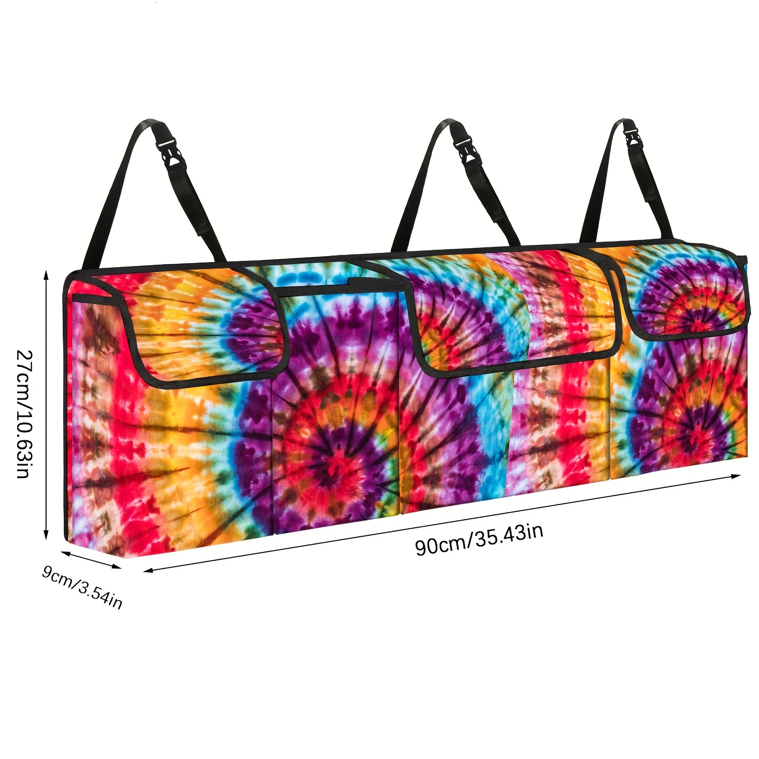 Hot Air Balloon Pattern Printing Car Trunk Back Organizer - Temu