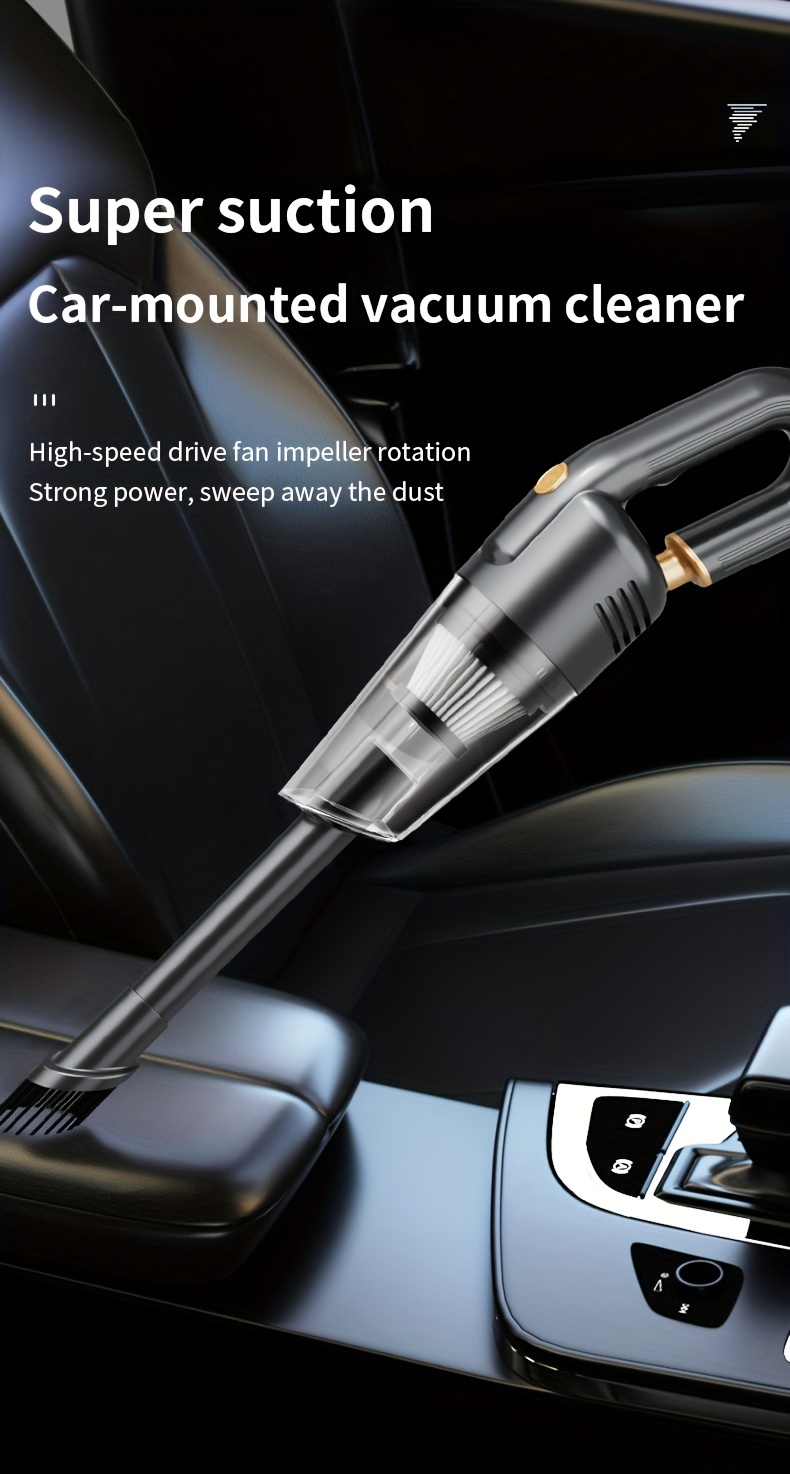 Portable Car Vacuum Cleaner powerful Storm High power - Temu