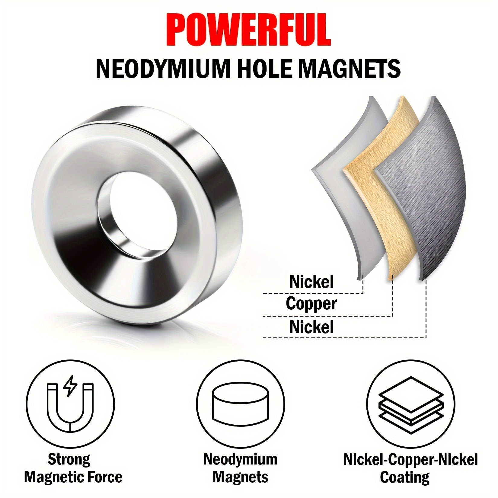 Powerful and Industrial small magnets 