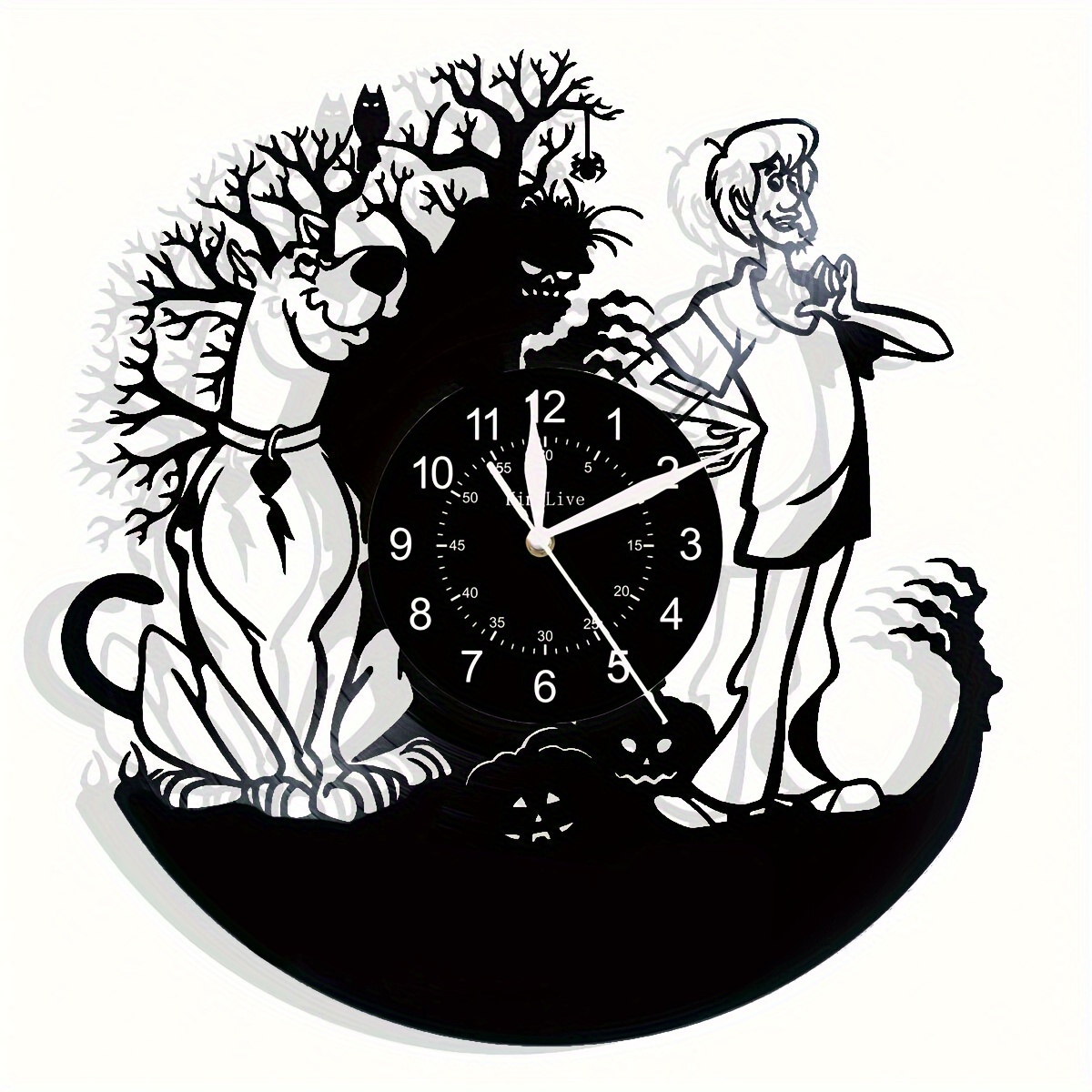 1pc Horloge En Vinyle Harry Potter Horloge Murale - Temu Switzerland