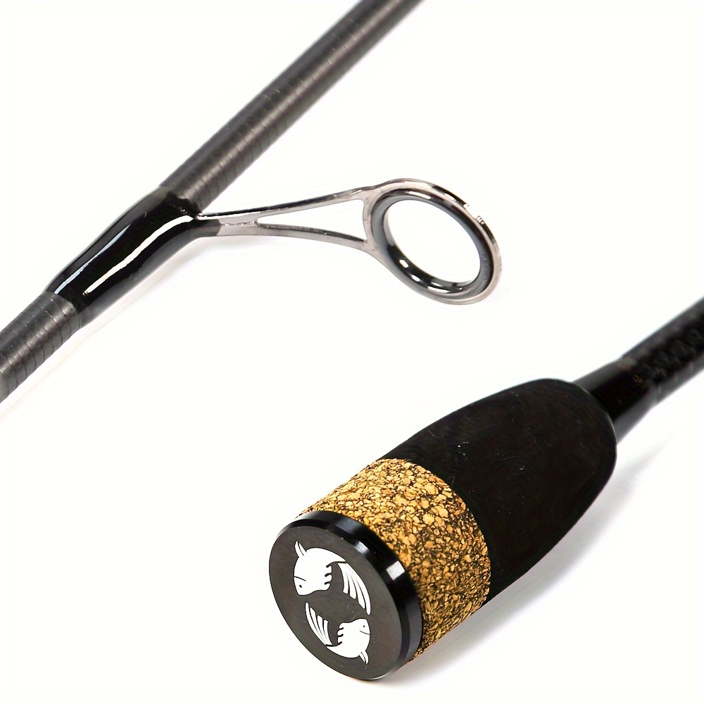 B&U 1pc 1.8m/5.9ft Spinning Fishing Rod, Ultralight Carbon Fiber Fishing  Pole