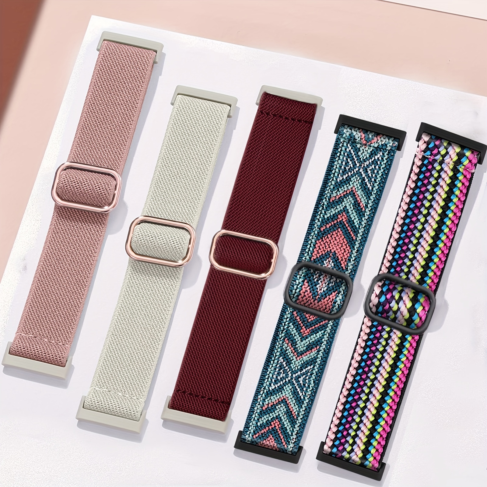 Cinturino Fitbit Sense 2 JUVEL Cinturino Da 4 Pezzi Compatibili Con Fitbit Versa 3 Cinturino Cinturino Fitbit Versa 4 - Foto 4