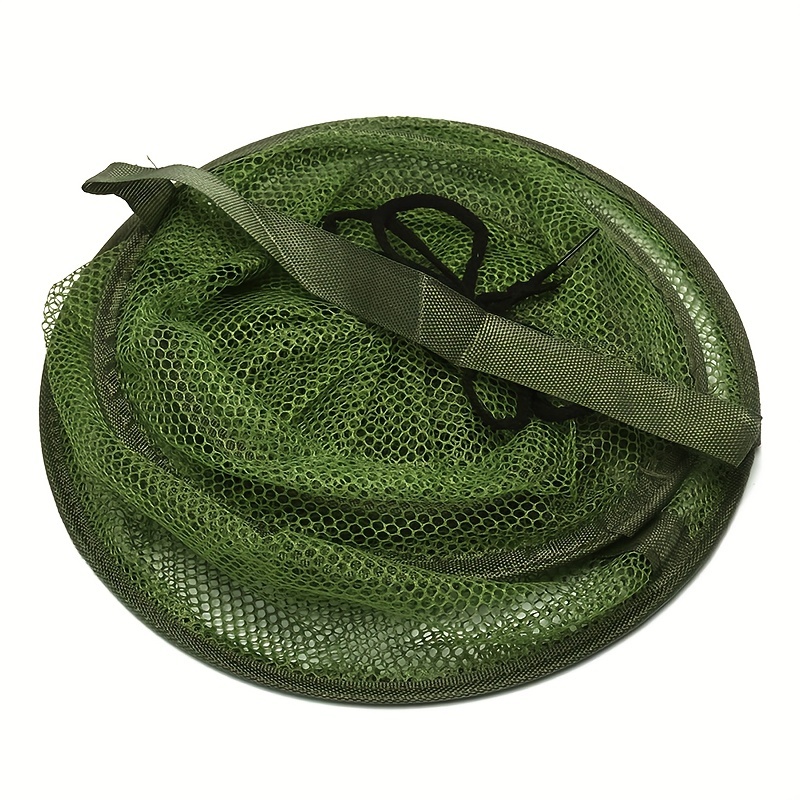 Durable Nylon Fishing Net With Tackle Landing And Cast - Temu