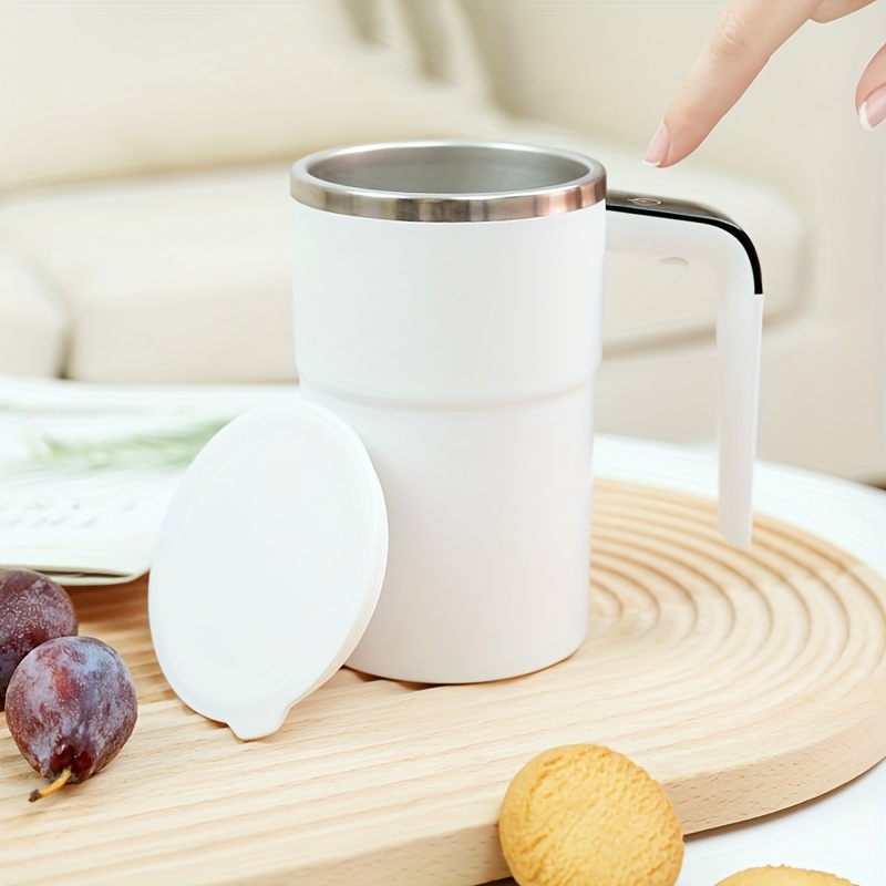 Self Stirring Mug Electric Mixing Cup Magnetic Stirring - Temu