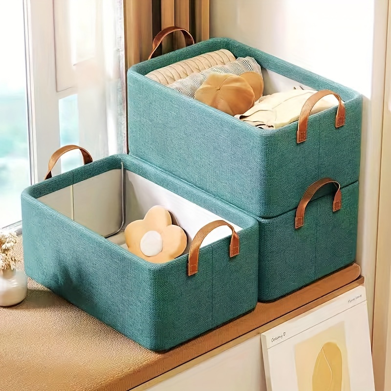 Thickened Foldable Wardrobe Storage Box Washable Underwear - Temu