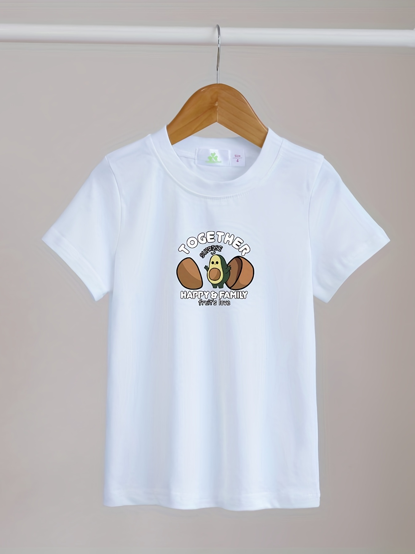 Family Matching Avocado Print T-shirts
