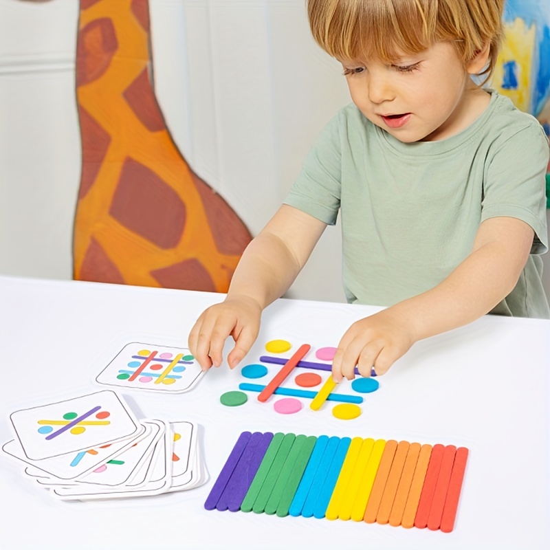 Learning & Educational Toys - Rainbow art set (Rainbow Art is