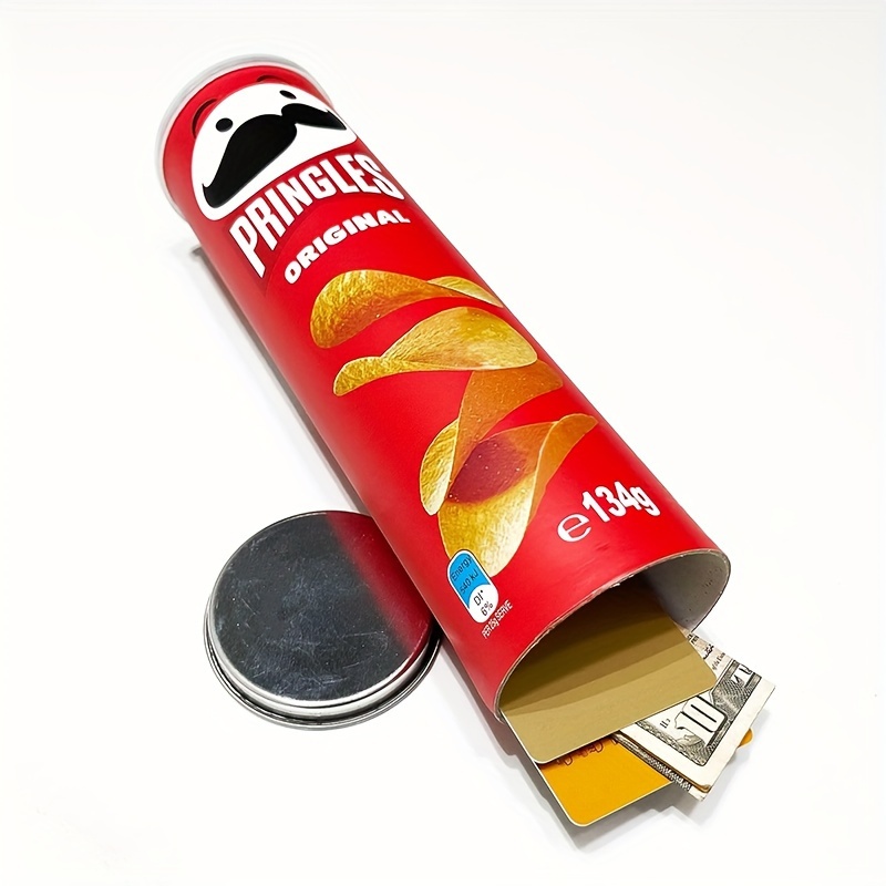 

Pringles-style Diversion Safe - Hidden Compartment For Keys, Cash & Valuables | Portable Home Storage Solution