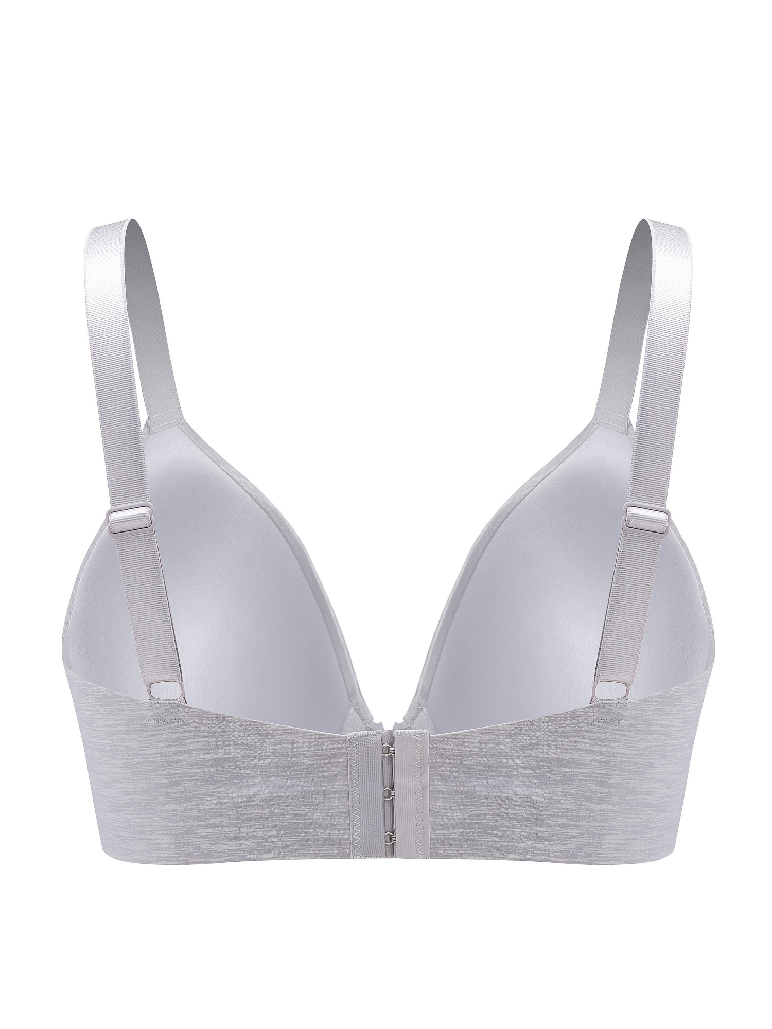 Women's Bra Plus Size Smooth Underwire Non Padded Full Coverage T Shirt Bras  (Color : Beige, Size : 38D) at  Women's Clothing store