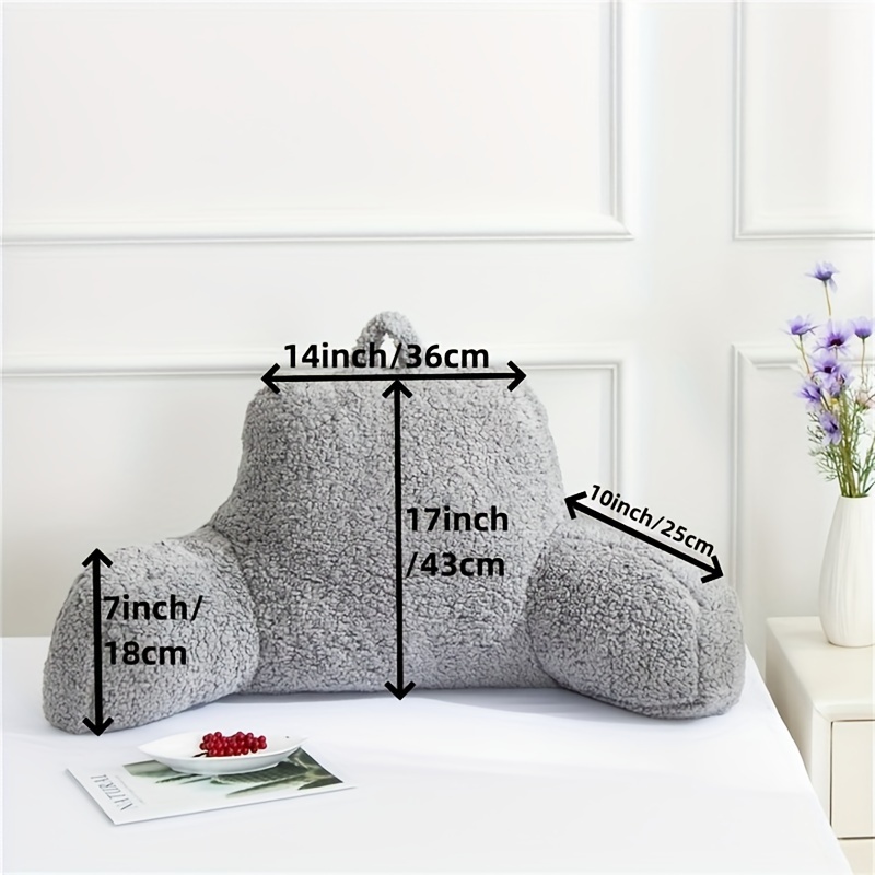 Bed Reading Backrest Pillow for Adults and Kids 