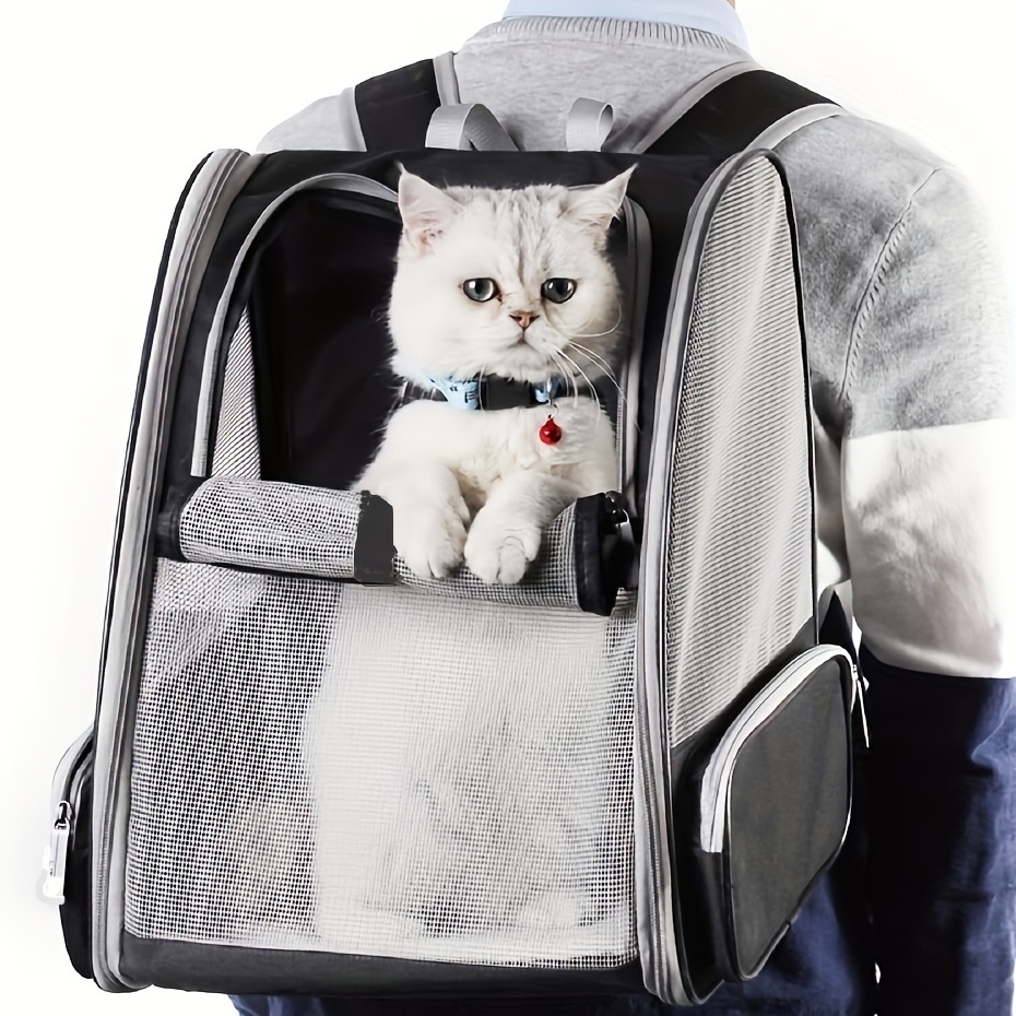 Cat Backpack Carrier Bubble Bag, Small Dog Backpack Carrier for Small Dogs,  Space Capsule Pet Carrier Dog Hiking Backpack Travel Carrier 