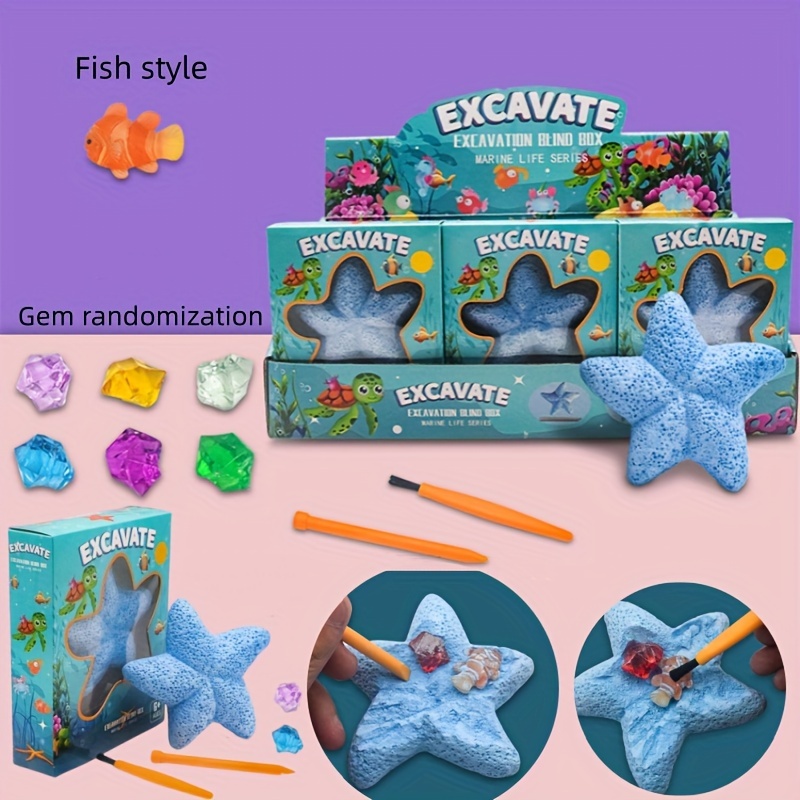 DIY Magic Water Elf Children's Handmade Crafts Fun Science Magic Novel  Handmade Toys Magic Water Elf Set with Ocean Animal Models in Multiple  Colors and Choices Interesting Classroom Education Props