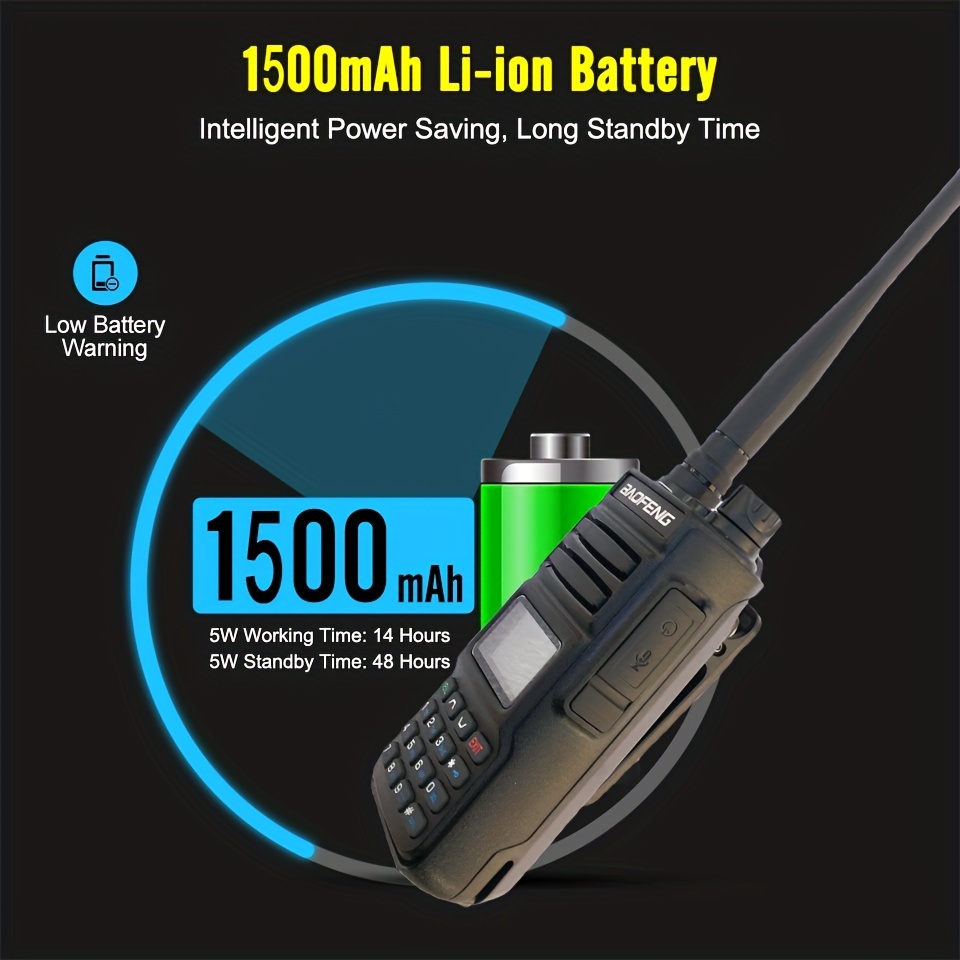 walkie talkie 100km uhf vhf radio