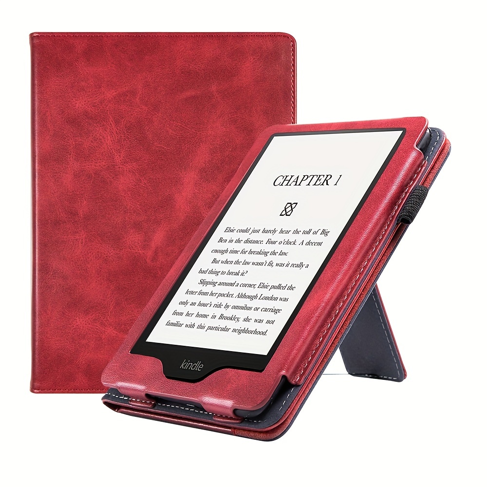 1pc Étui De Protection Pour Kindle Paperwhite Smart Cover Avec