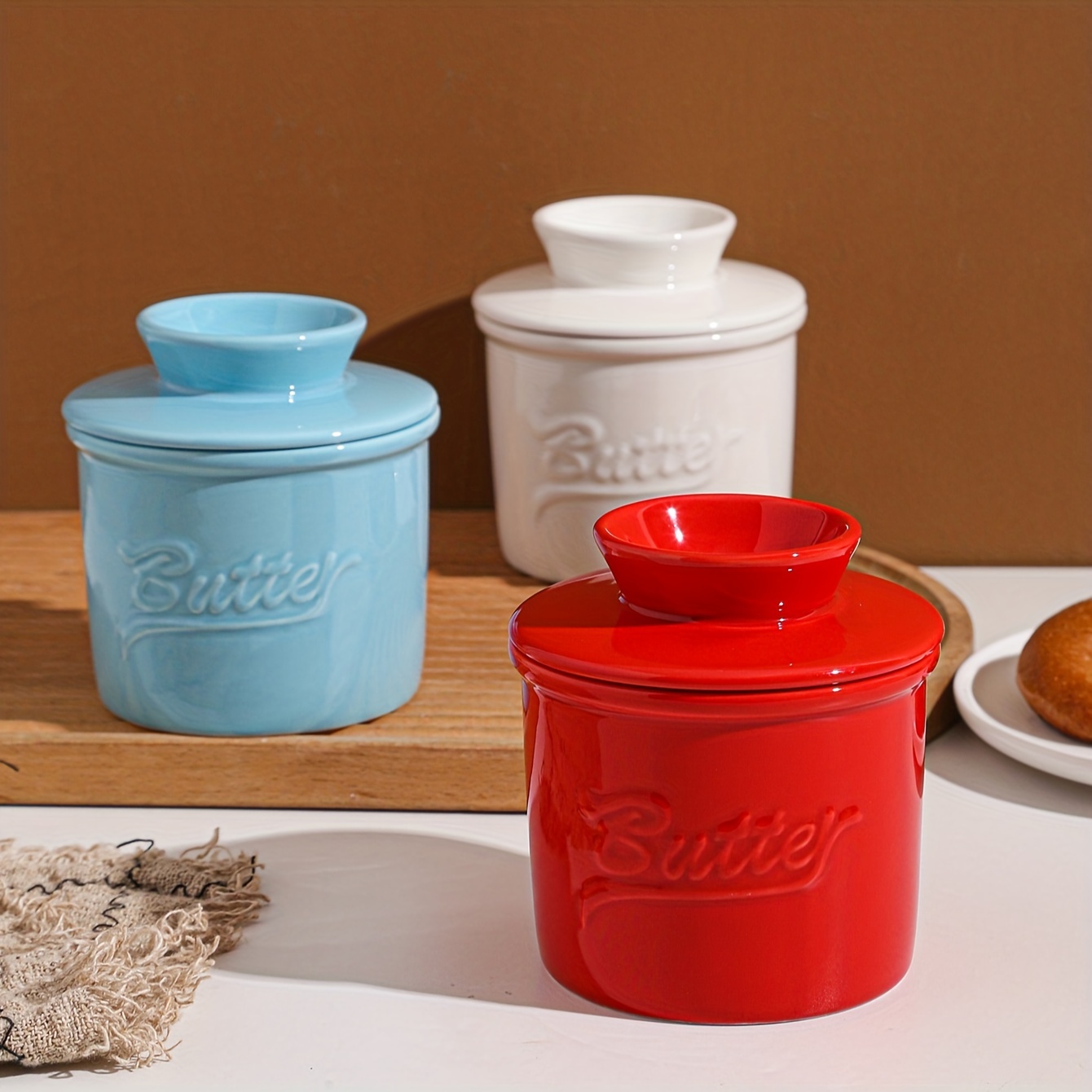 PriorityChef French Butter Crock For Your Kitchen Counter