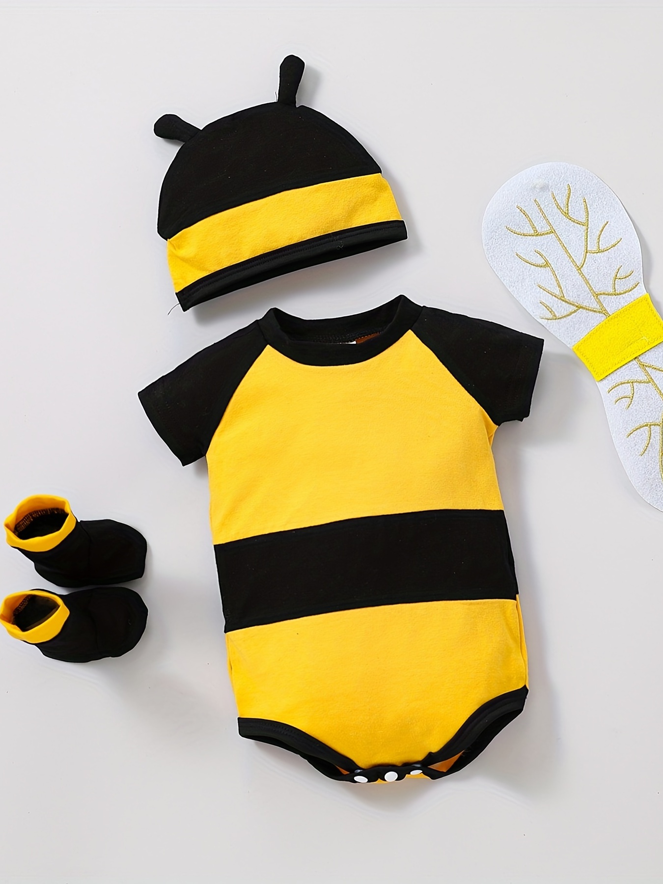 Disfraz abeja bebé talla 00 (3-12 meses)