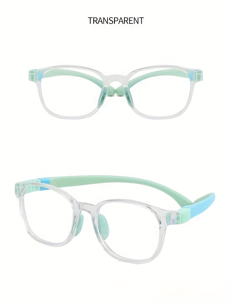 Patillas de gafas de silicona para niños, patillas de silicona de colores a  presión, multicolor opcional, accesorios para gafas para niños
