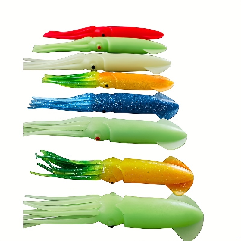 Soft Jig Silicone Fishing Lures Effective Artificial Bait - Temu