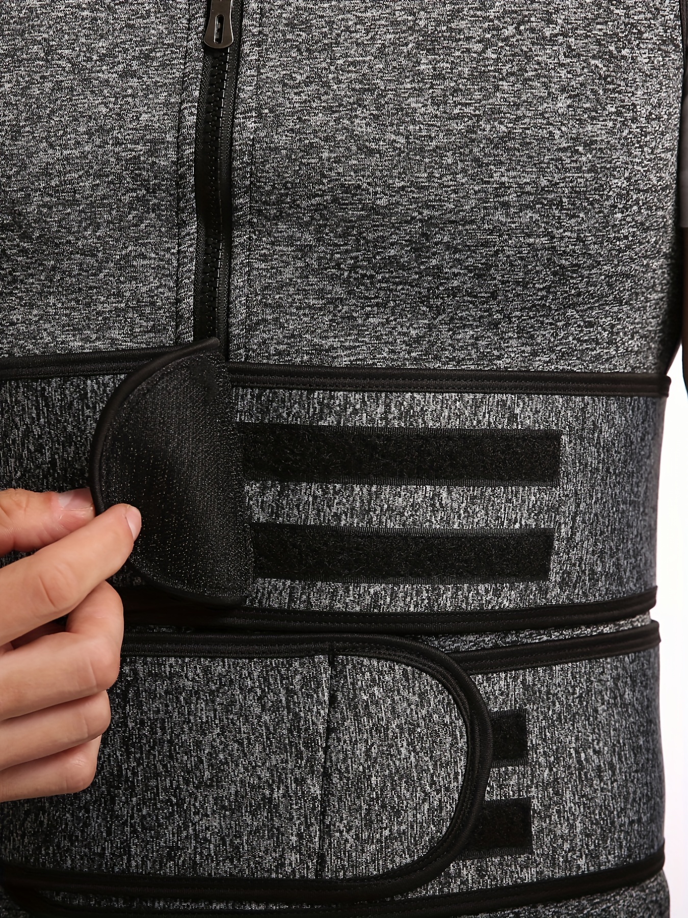 Men's Double Belt Vest Shapewear Neoprene Reinforced Sweat - Temu