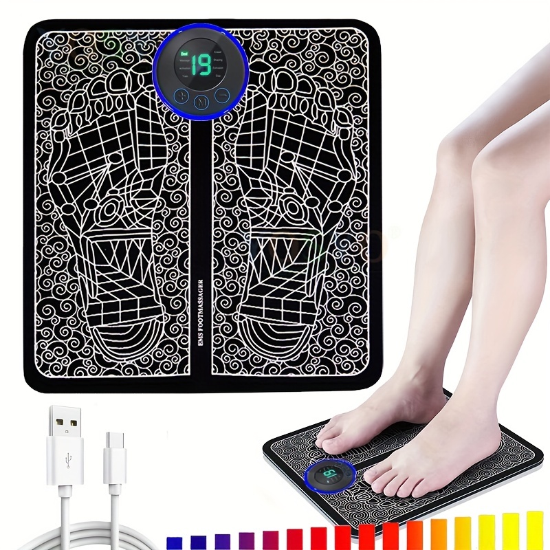 1pc Electric Foot Massager Pad, Relax Your Muscles, foot massage tool for  home office use