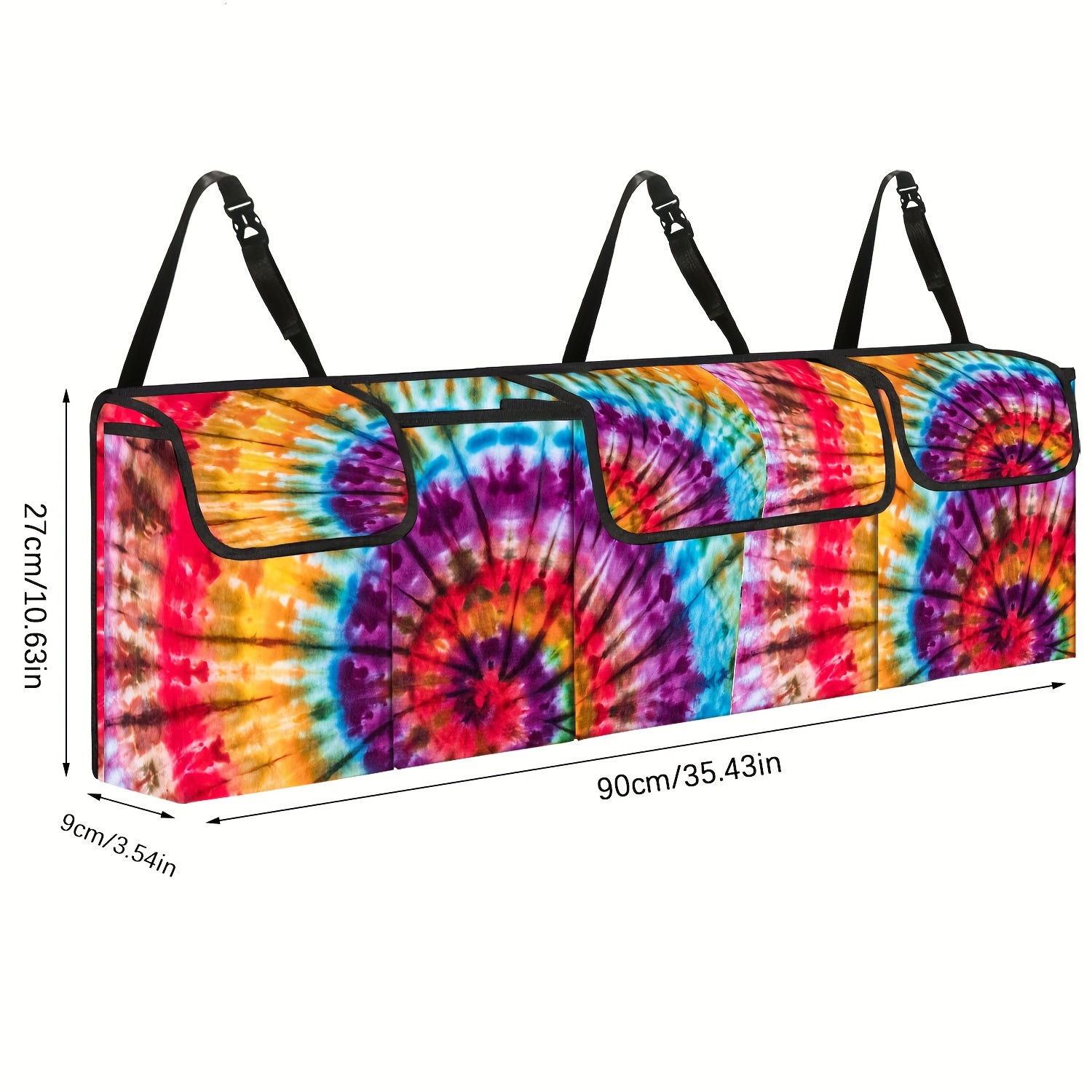 Hot Air Balloon Pattern Printing Car Trunk Back Organizer - Temu