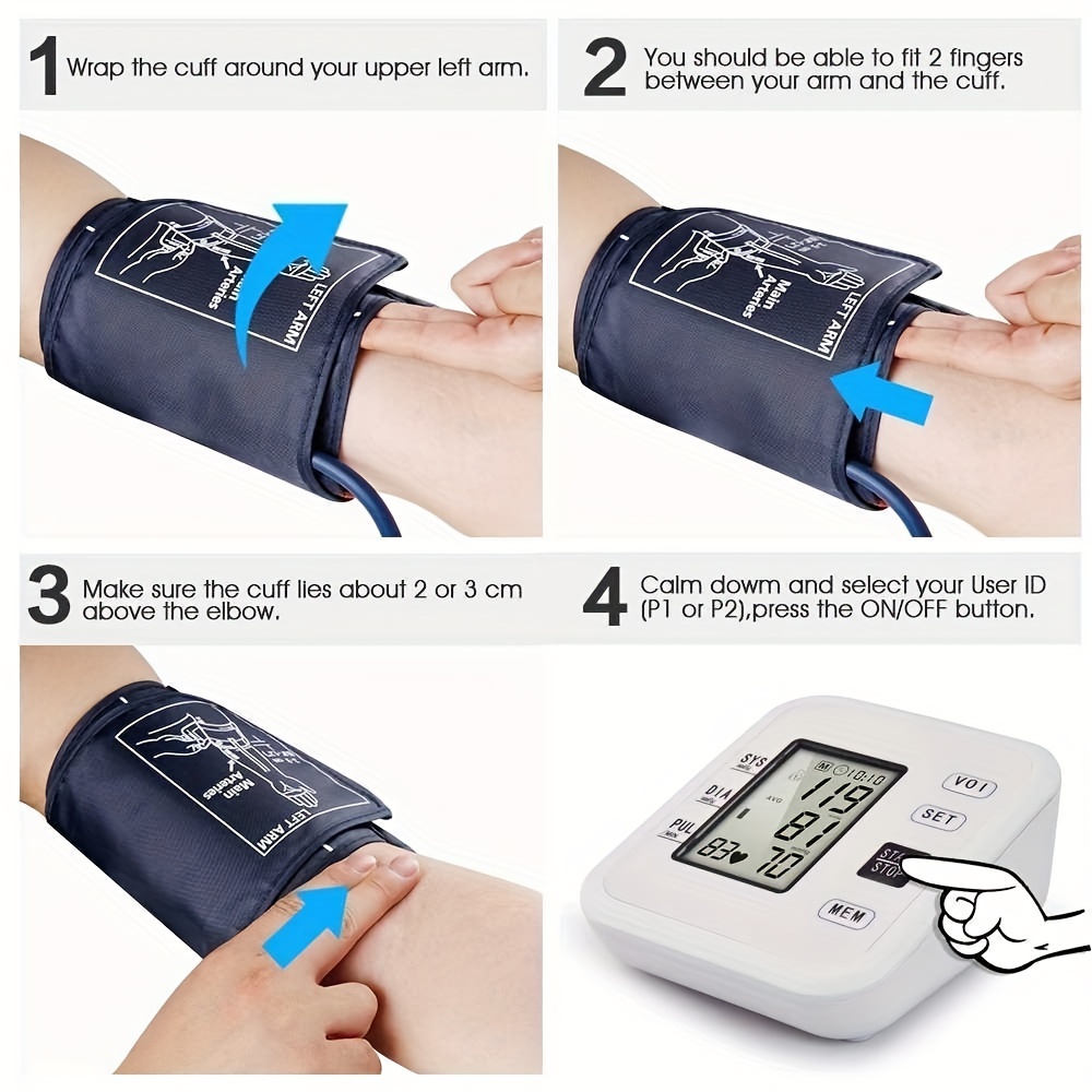 Fully Automatic Blood Pressure Monitor