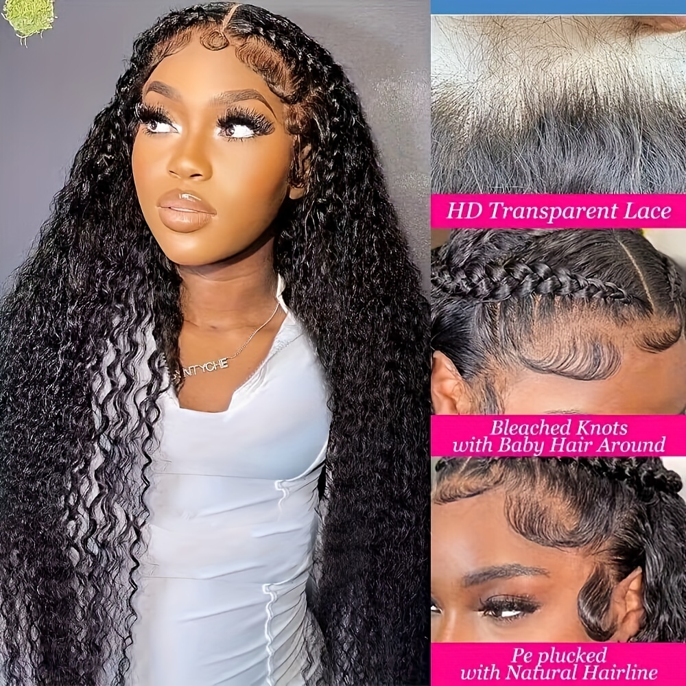 Transparent lace store frontal wig