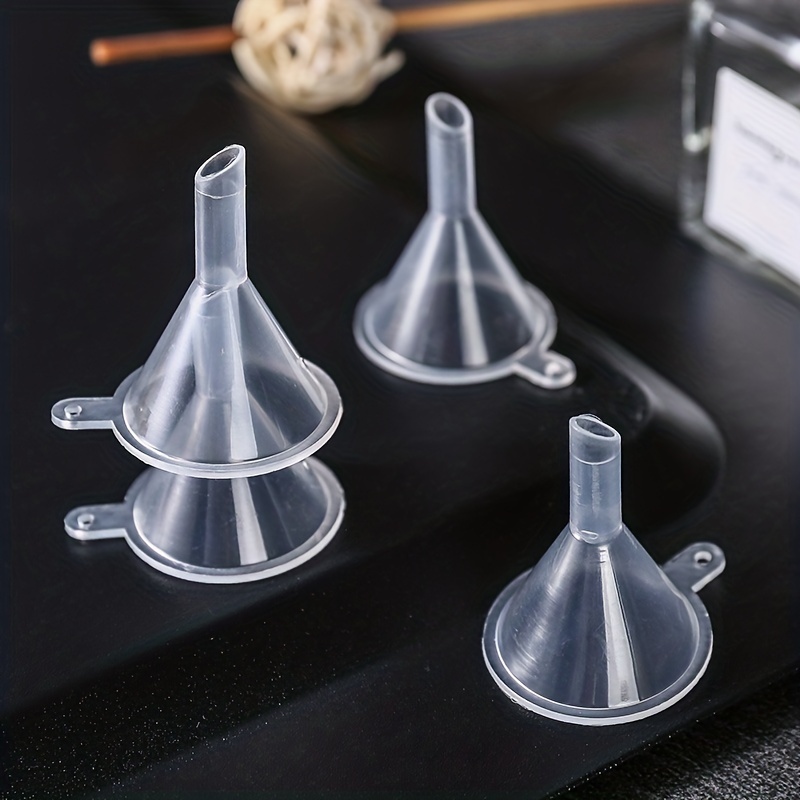 Mini Funnels Small Clear Plastic Funnels For Bottle Filling - Temu