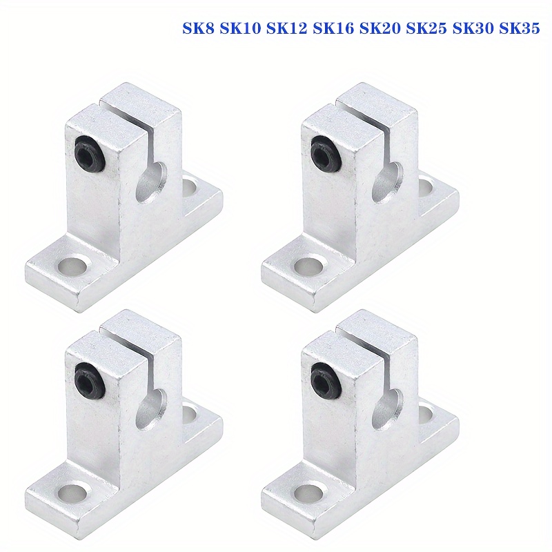 

1pc Vertical Light Axis Support Fixed Aluminum Bracket 3d Printing Bracket Sk 8 12 16 20