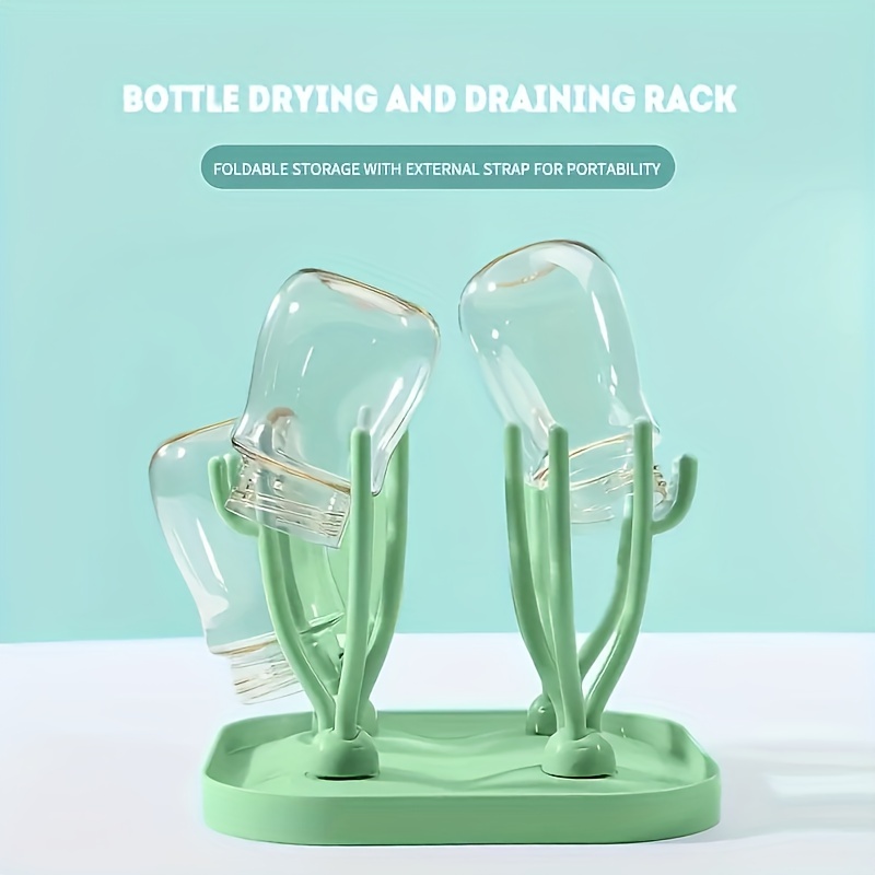 new multifunctional baby bottle draining rack detachable bottle drying rack baby pacifier bottle draining rack easter gift details 1