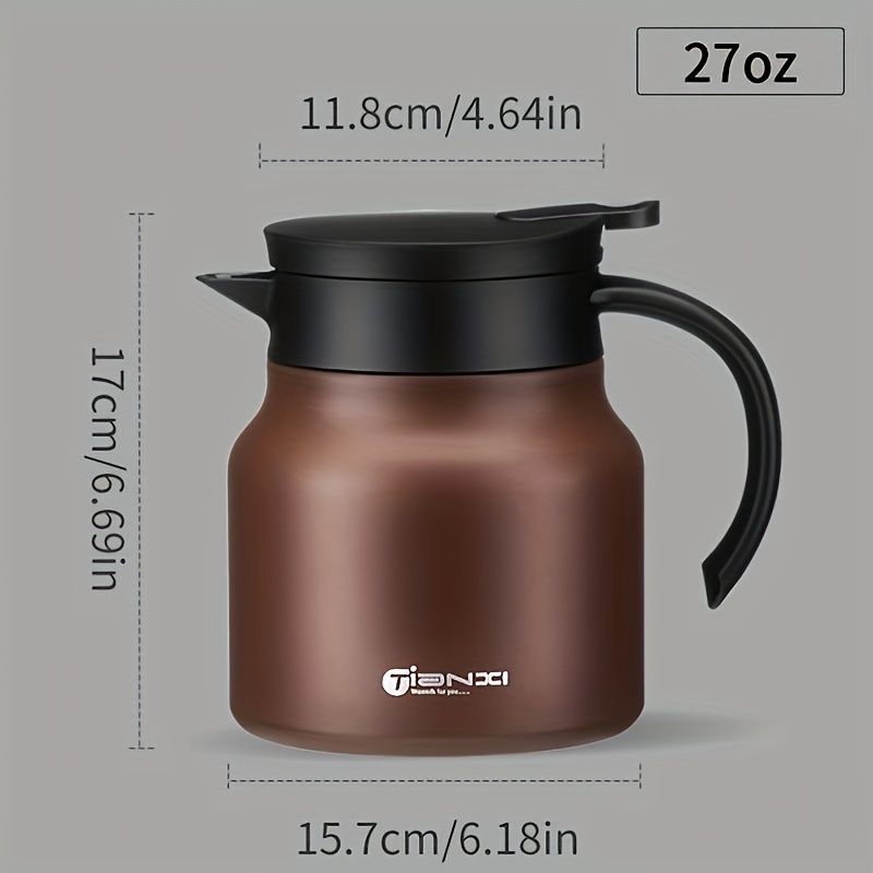 27oz 800ml Coffee Pot Coffee Thermos For Hot Drinks Small Thermal