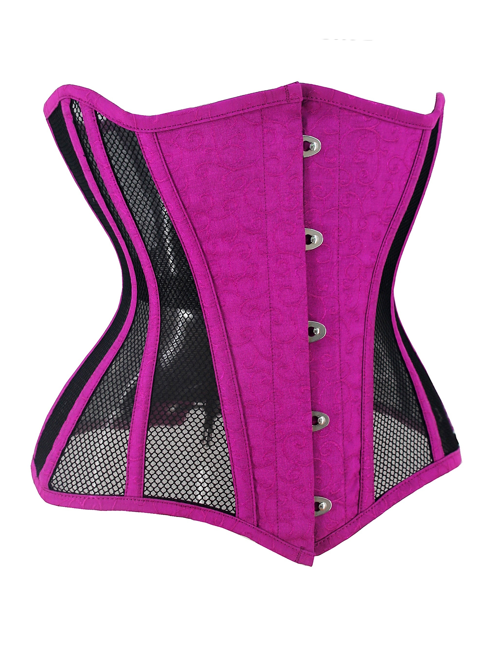 Grebrafan Cupless Shaper Halter Striped Lace up Boned Underbust Corset  (US(4-6) S, Purple) : : Clothing, Shoes & Accessories