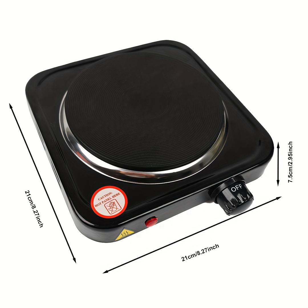  Mini Stove Cooking Plate,Portable 500W Electric Mini Stove Hot  Plate Multifunction Home Heater: Home & Kitchen