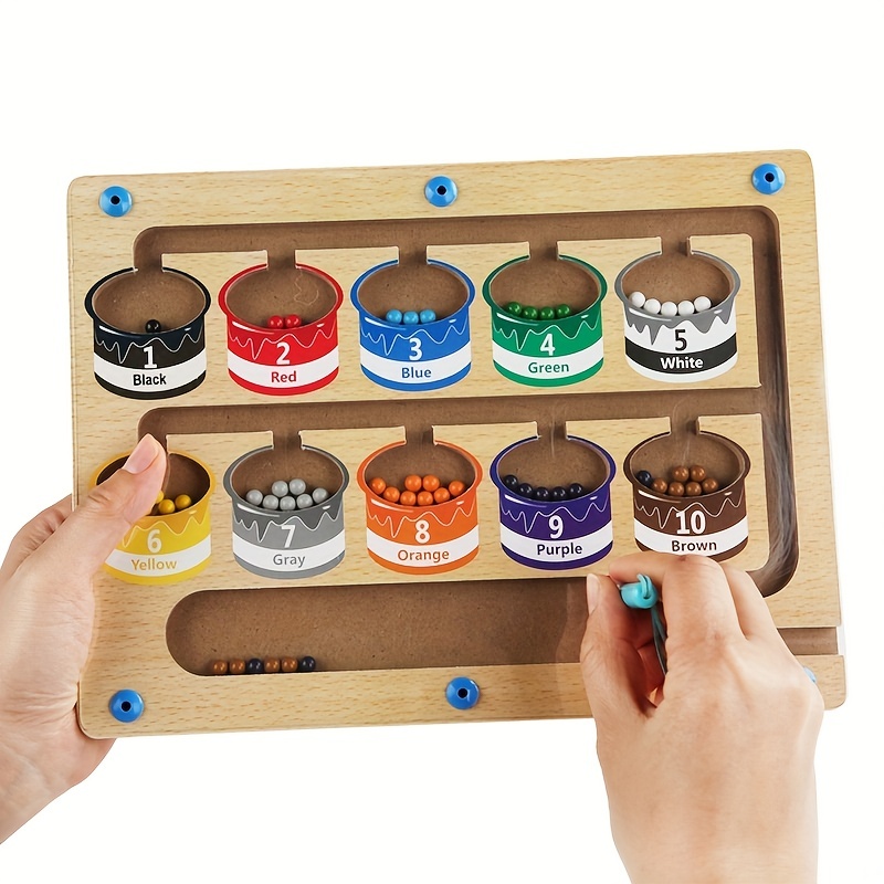Coogam Wooden Magnetic Fishing Game - Toys & Games - Temu