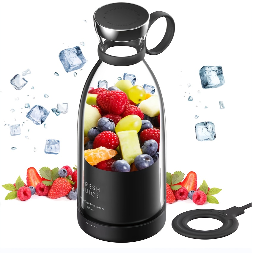 Fresh Juice Portable Blender, Black