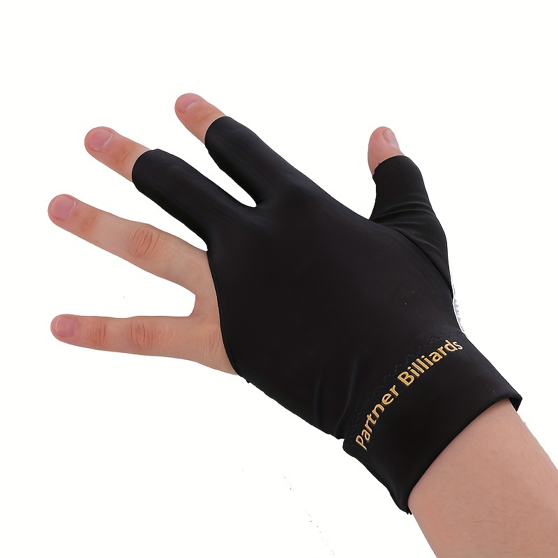 Gant de billard professionnel pour main gauche - COLAXI - 3 doigts - Rouge  et noir - Absorption de la sueur - Cdiscount Jeux - Jouets