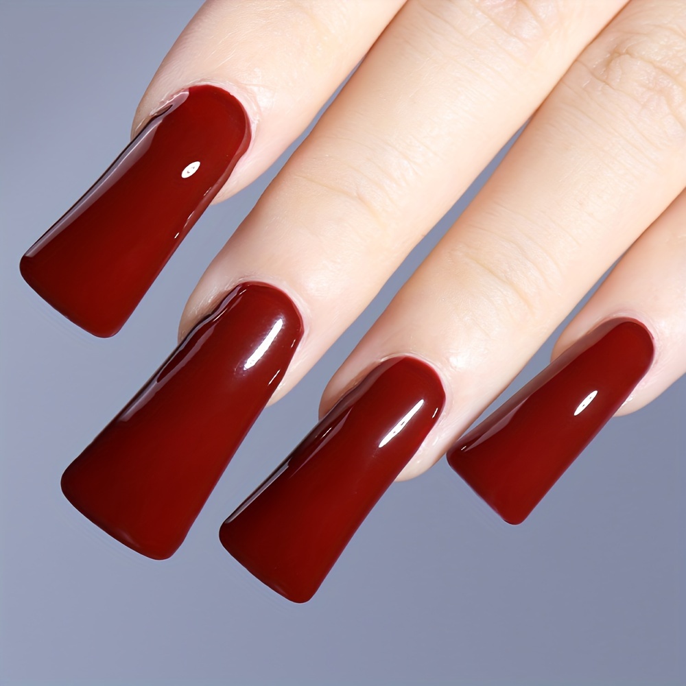 500pcs gel xネイルキットクリア中サイズダックネイルチップキット