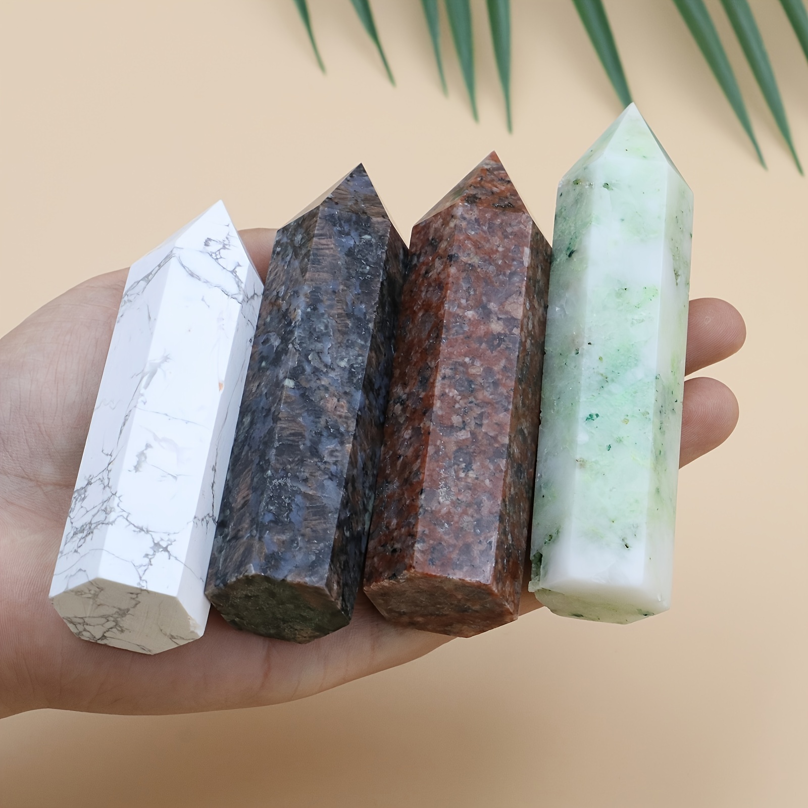Crystal Tower Phoenix Stone Hexagonal Prism Rough Stone Crystal Point
