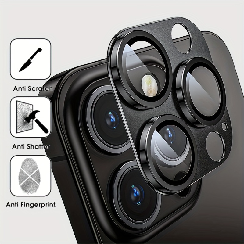 CABLING®Verre Trempé Caméra Arrière Protecteur Compatible avec iPhone 12  Pro Max 6,7 9H Dureté Compatible Couverture Complète Protection écran